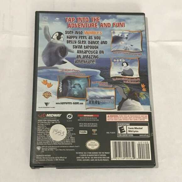 Nintendo GameCube Happy Feet CIB Mint - Picture 2 of 4